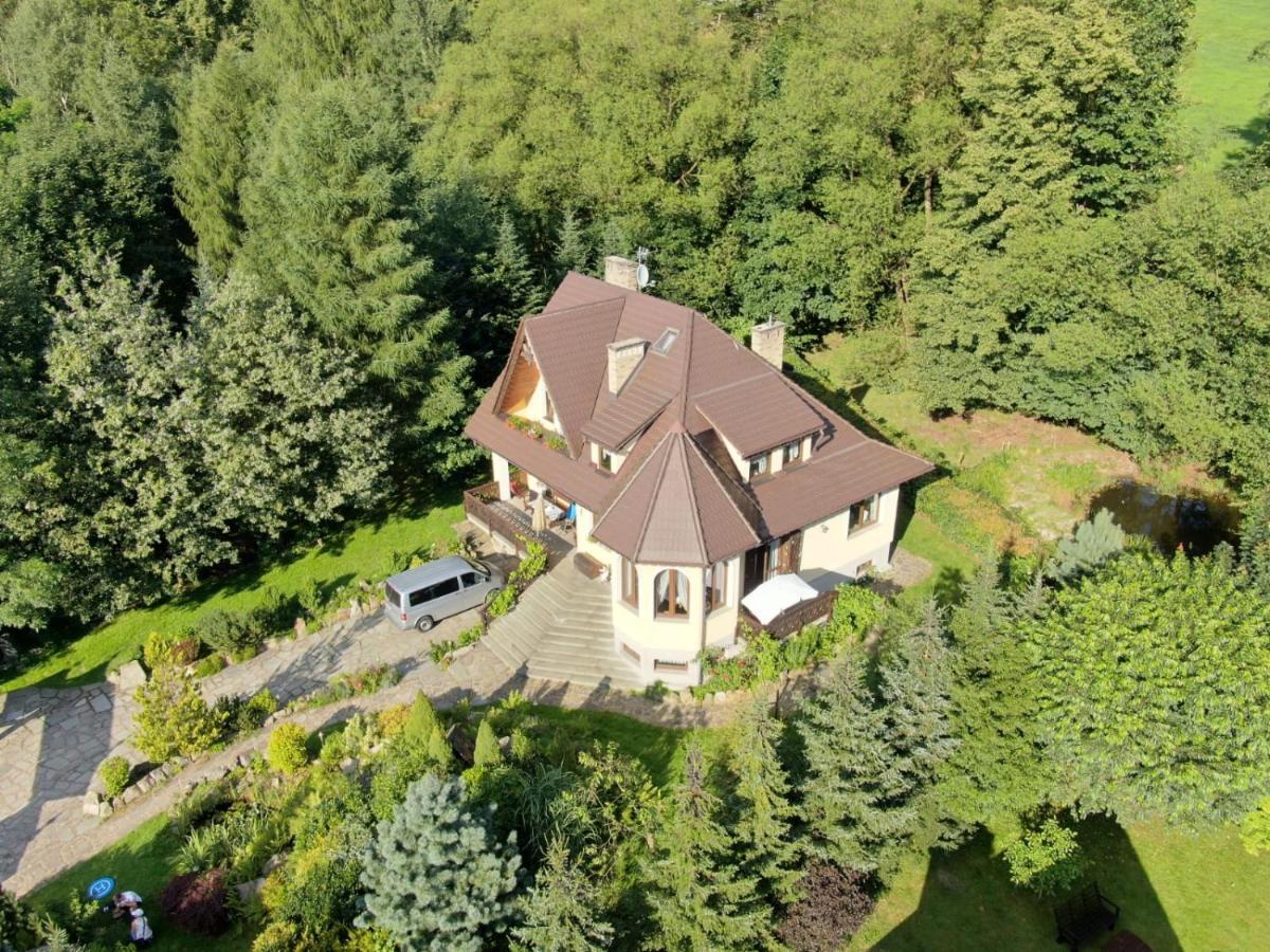 Domek Nad Rzeka Brenna Exteriör bild