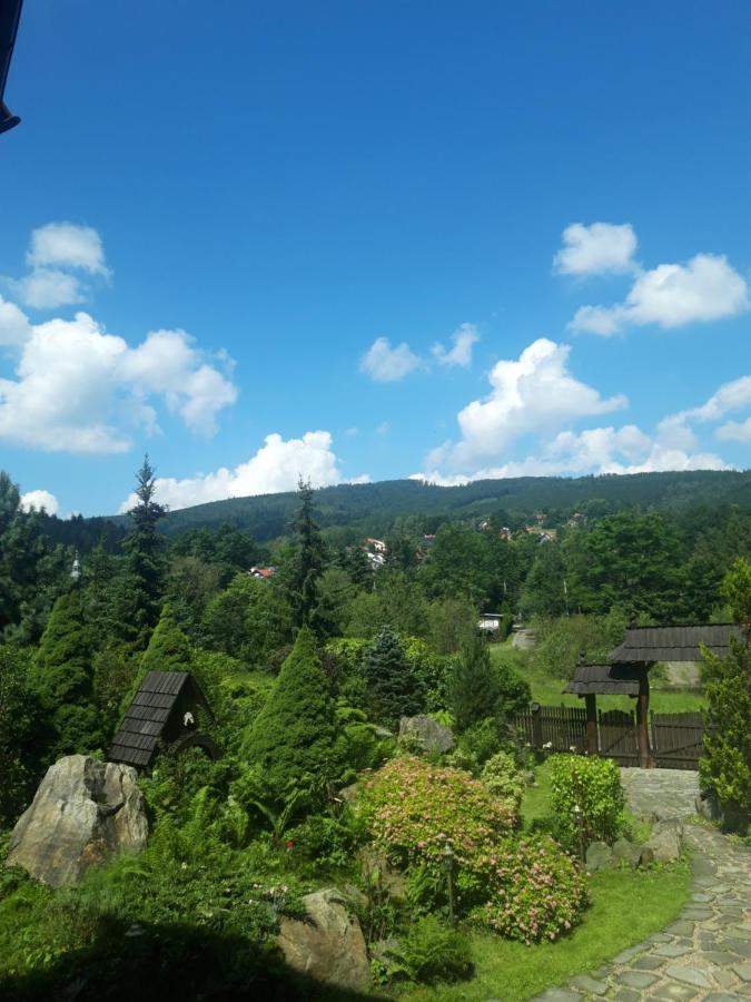 Domek Nad Rzeka Brenna Exteriör bild