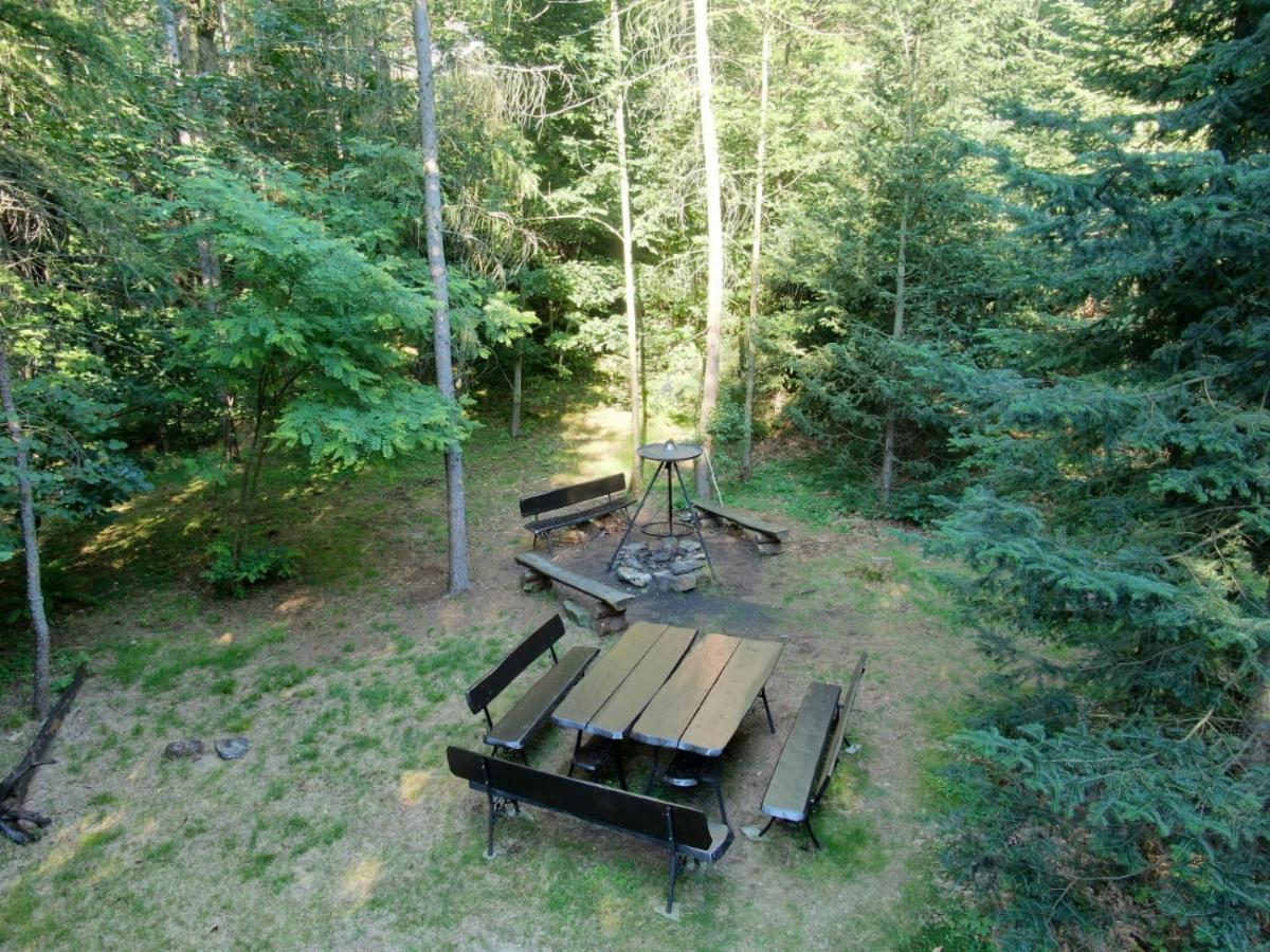 Domek Nad Rzeka Brenna Exteriör bild